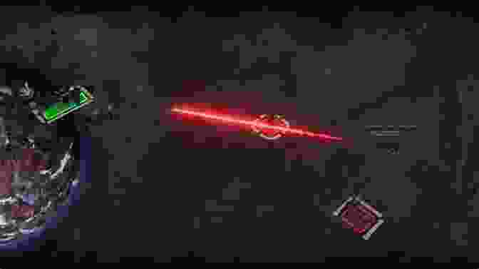 A Screenshot Of Spacewar!, Showing Two Spaceships Facing Off Against Each Other In A Star Studded Void A Short History Of Video Games