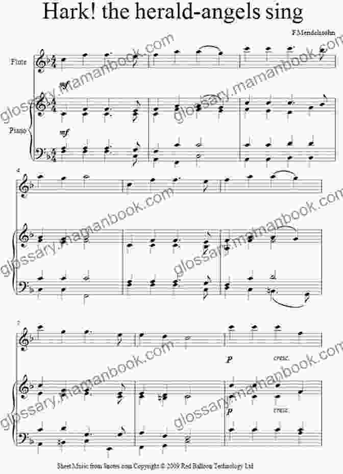 Hark! The Herald Angels Sing Sheet Music For Flute Easy Christmas Carols For Flute: 27 Easy Holiday Songs Arranged For Beginning Musicians (Easy Christmas Carols For Concert Band Instruments 1)