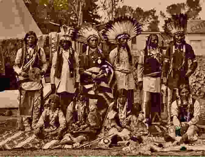 John G. Bourke With Apache Warriors During His Time Spent Among Native American Tribes. Nine Years Among The Indians 1870 1879: The Story Of The Captivity And Life Of A Texan Among The Indians