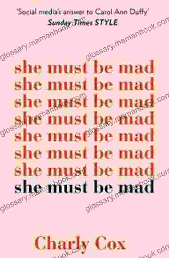 She Must Be Mad By Anya Nova Poetry Debut Of 2024 She Must Be Mad: The Poetry Debut Of 2024