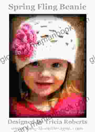 Crochet Pattern Spring Fling Beanie Easy Hat and Flower Pattern For All Sizes by Busy Mom Designs