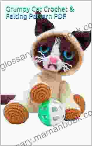 Grumpy Cat Crochet Felting Pattern PDF